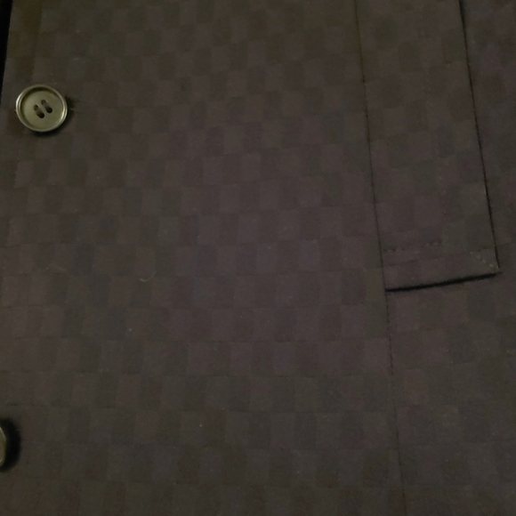 Limited Express Women's Checkered Trench Coat - Picture 5 of 7